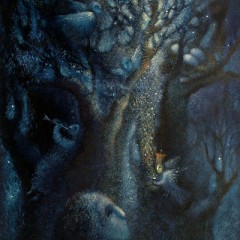 A Night of Interwoven Branches | Сплетение деревьев